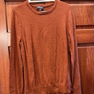 Express Terracotta Knit Top